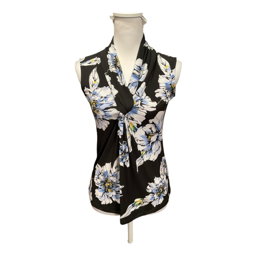 Carmen Marc Volvo Floral Top Size S NWT